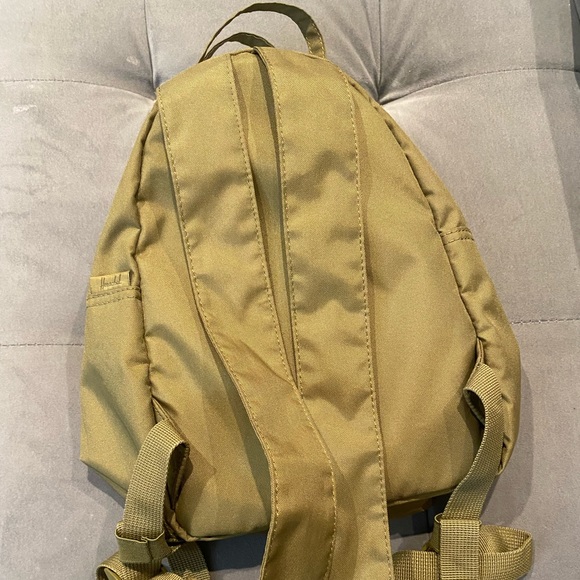 Herschel mini olive green backpack - Picture 2 of 7